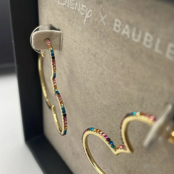 Disney Jewelry - Disney BAUBLEBAR MICKEY MOUSE pierced MULTI COLOR EARRINGS BRAND NEW